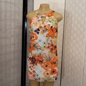 BRAND NEW BCX FLORAL BODYCON MINI SHEATH DRESS